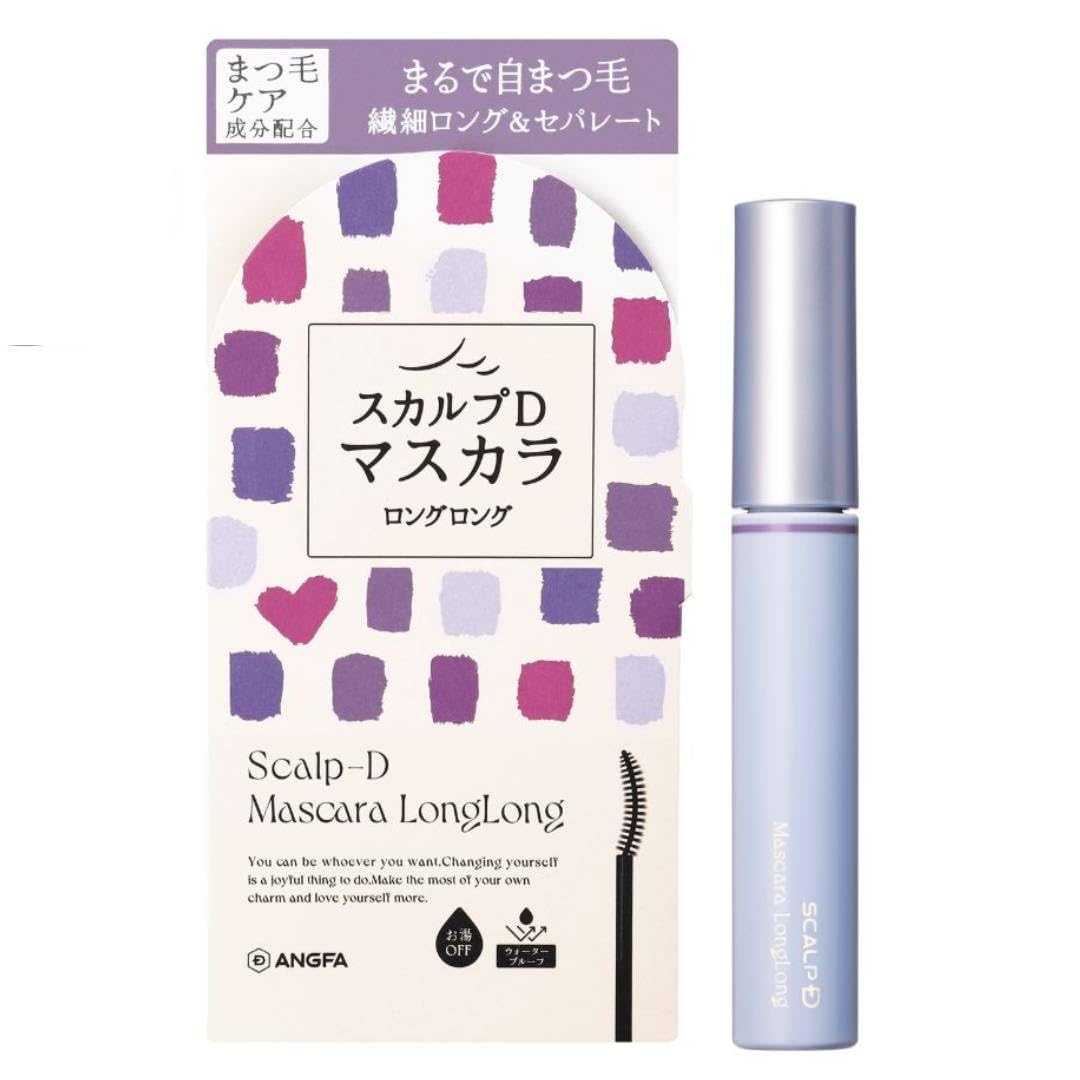 Sukarupudmatsukebiyoueki Mascara Long Long 6g with Curl Keeping Feature