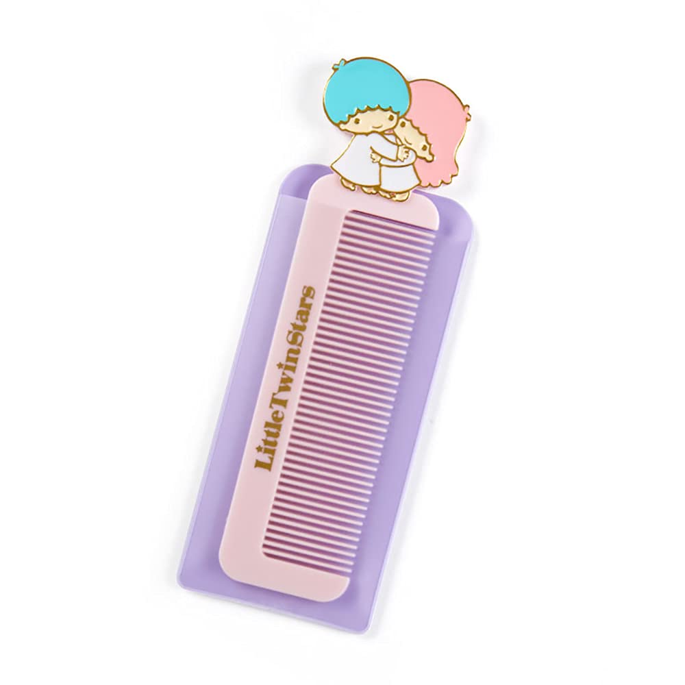 SANRIO Little Twin Stars Compact Comb for Effortless Styling