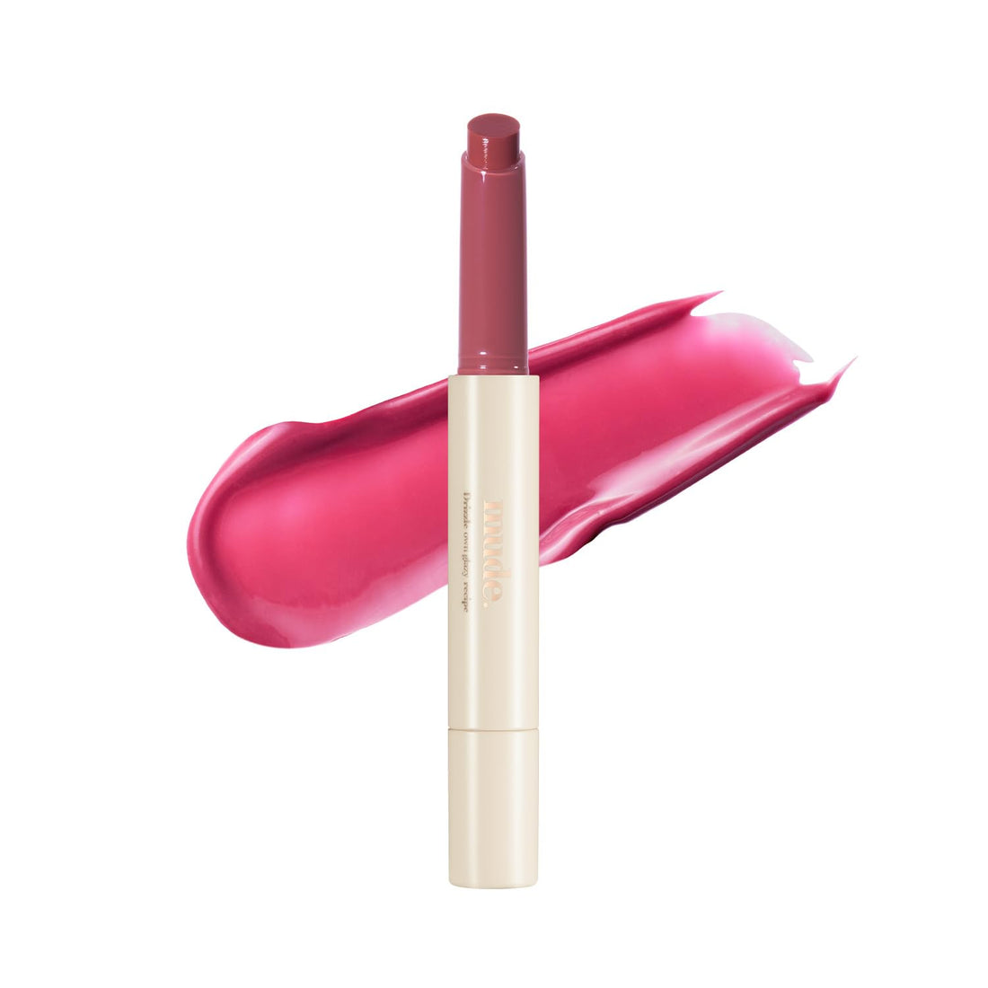 mude Drizzle Balm 05 Plum Bar for Hydration and Texture