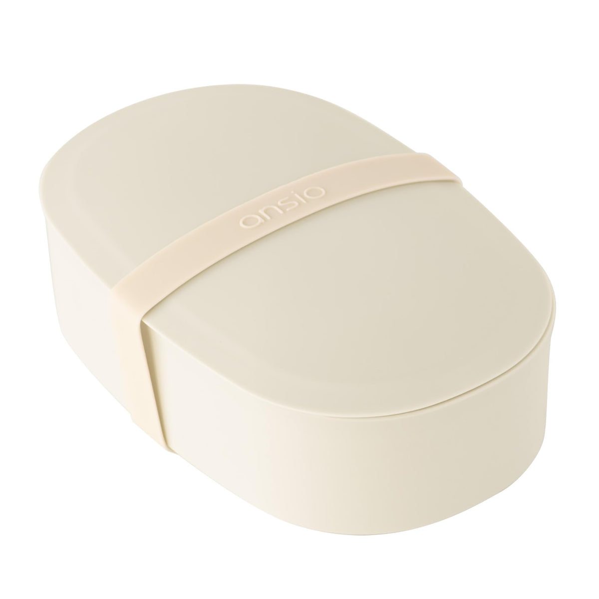 OSK Bento Box Soft Serving Lunch Box 500ml Beige Made in Japan