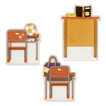 SANRIO Pompompurin Acrylic Stand Classroom Enjoy Idol Collectible