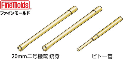 FineMolds 1/48 Scale Zero Fighter 20mm Gun and Pitot Tube Set