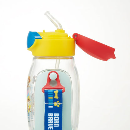 Skater 530ml Straw Water Bottle for Kids with Paw Patrol Design