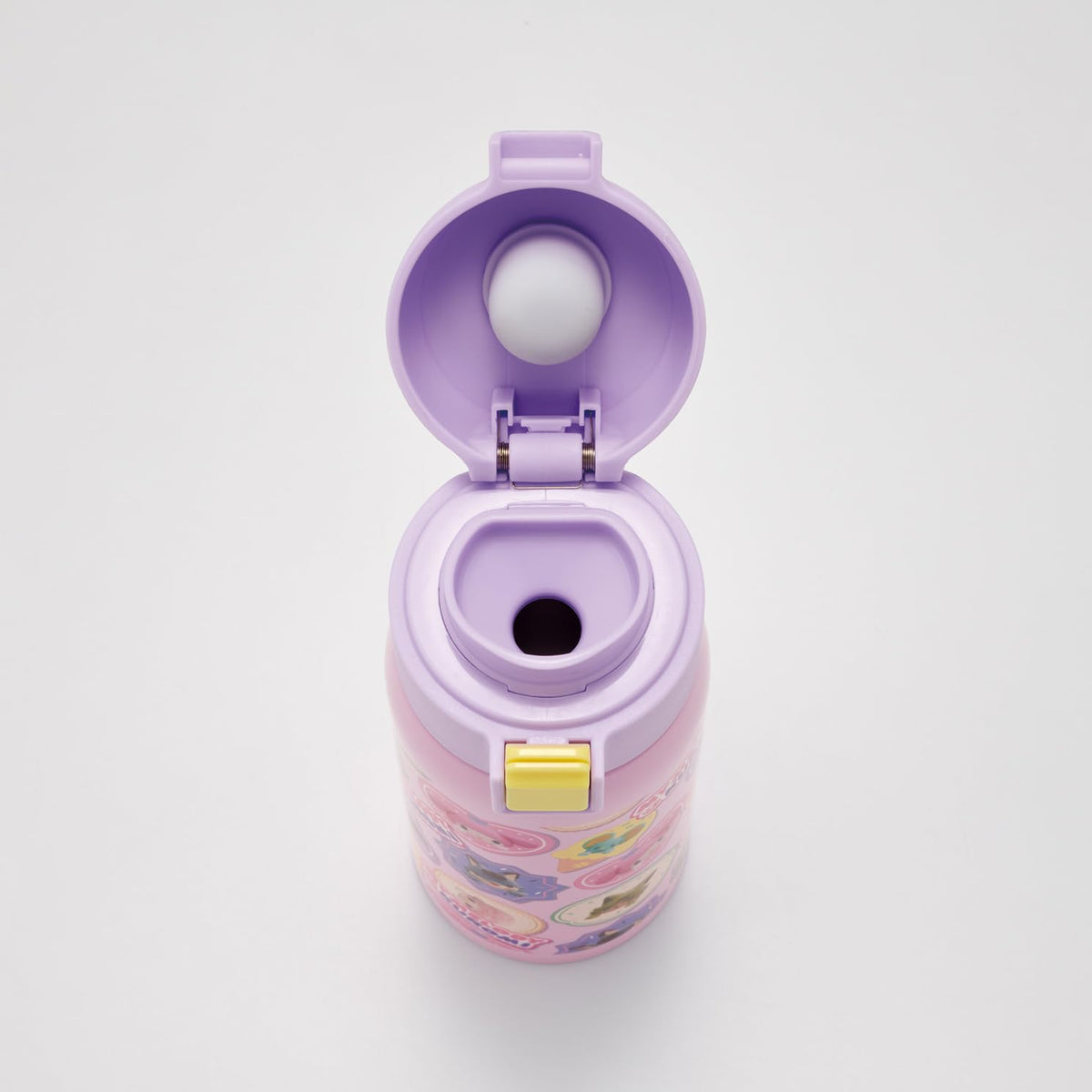 Skater Stainless Steel One-Touch Mug Bottle 350ml for Girls