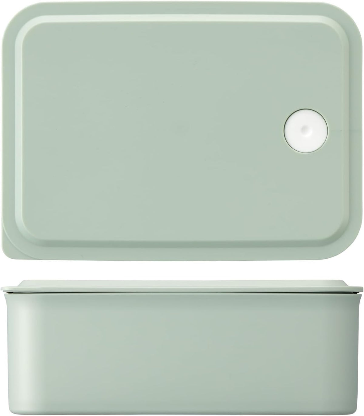 Skater Bento Box 700ml Microwave Safe Lunch Case Sepia Green