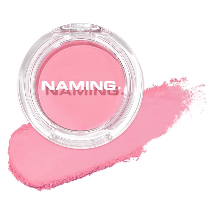 NAMING Fluffy Powder Blush 05 Niese Lightweight Blush for Natural Color
