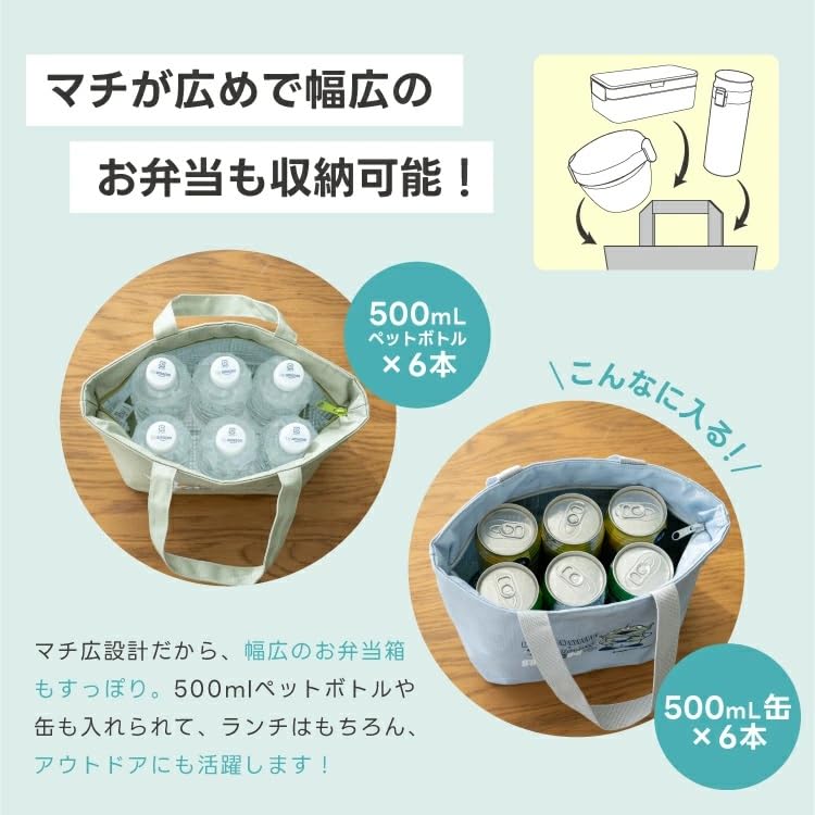 アスベル 弁当箱 保冷バッグ ディズニー Disney 6.0L 男子 女子 高校生 中学生 お手入れ簡単 入園入学 ランチバッグC(CD25) ブルー