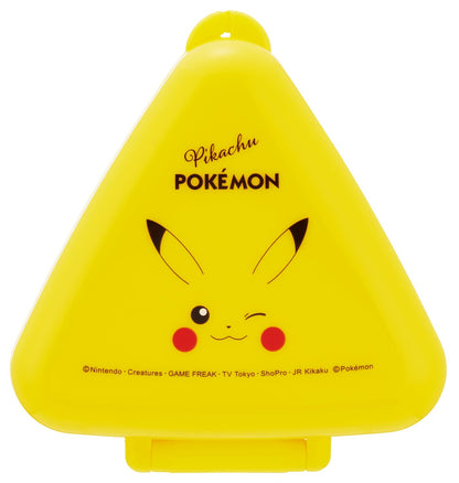 Skater Pikachu Face Onigiri Case for Easy Food Storage