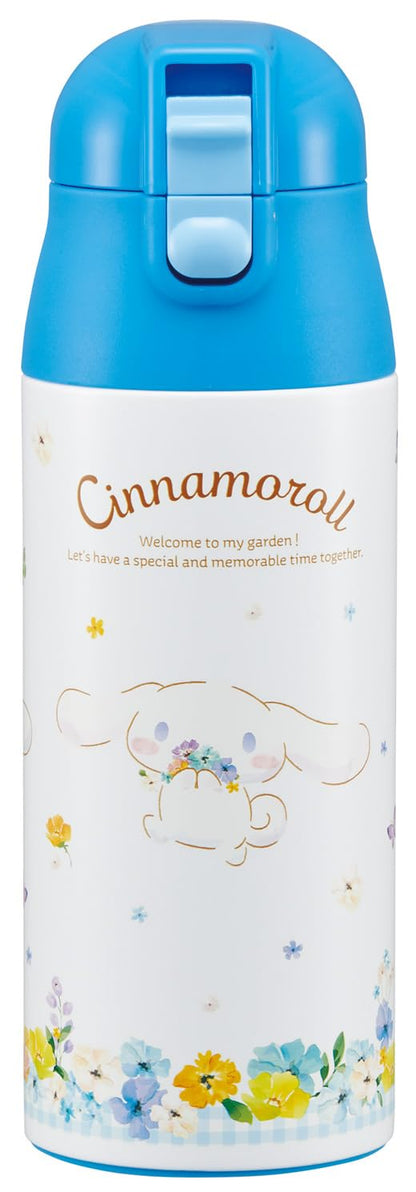Skater Insulated Water Bottle 360ml with Cute Sanrio Design