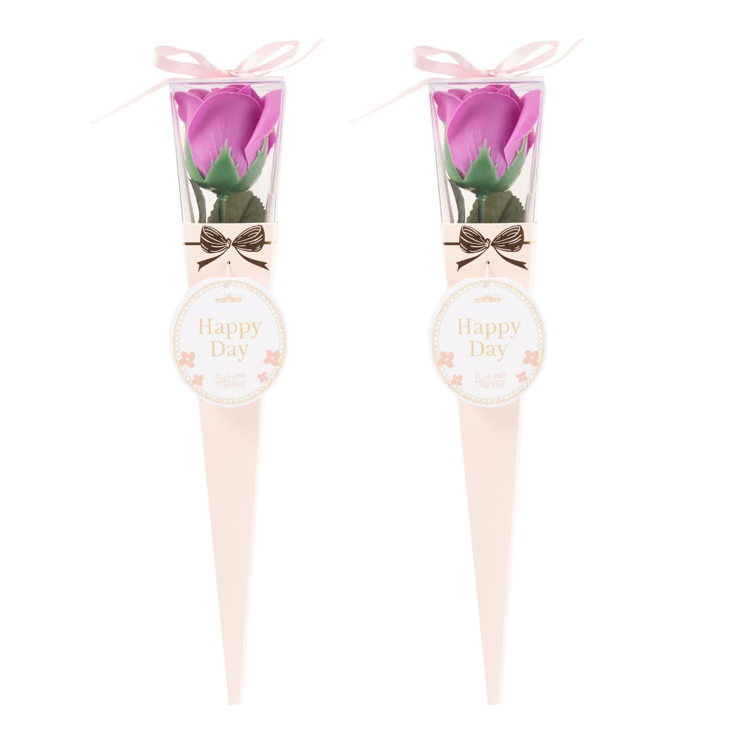 Q-FLA Bath Soak with Soap Flower Bouquet Set for Gifts