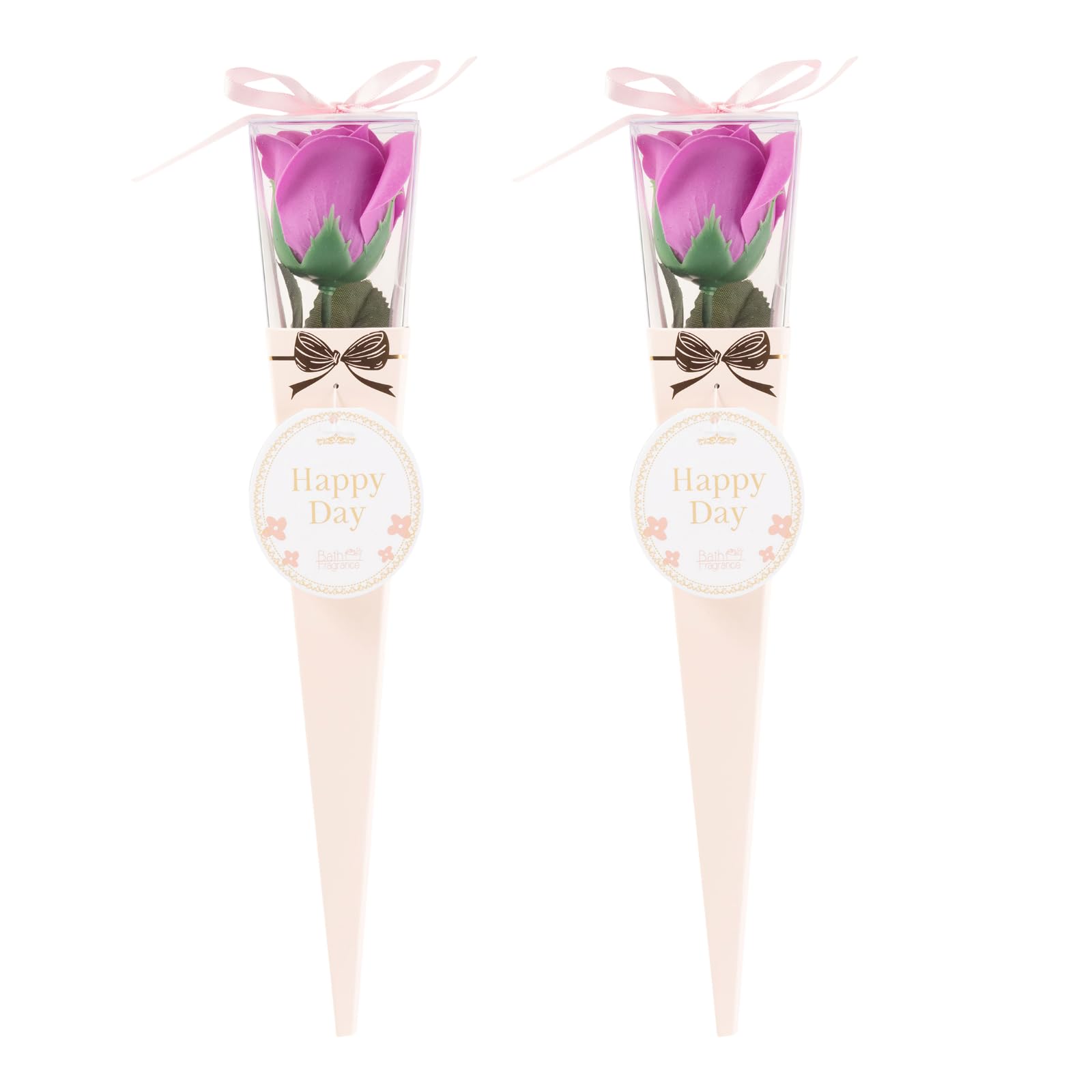 Q-FLA Bath Soak with Soap Flower Bouquet Set for Gifts