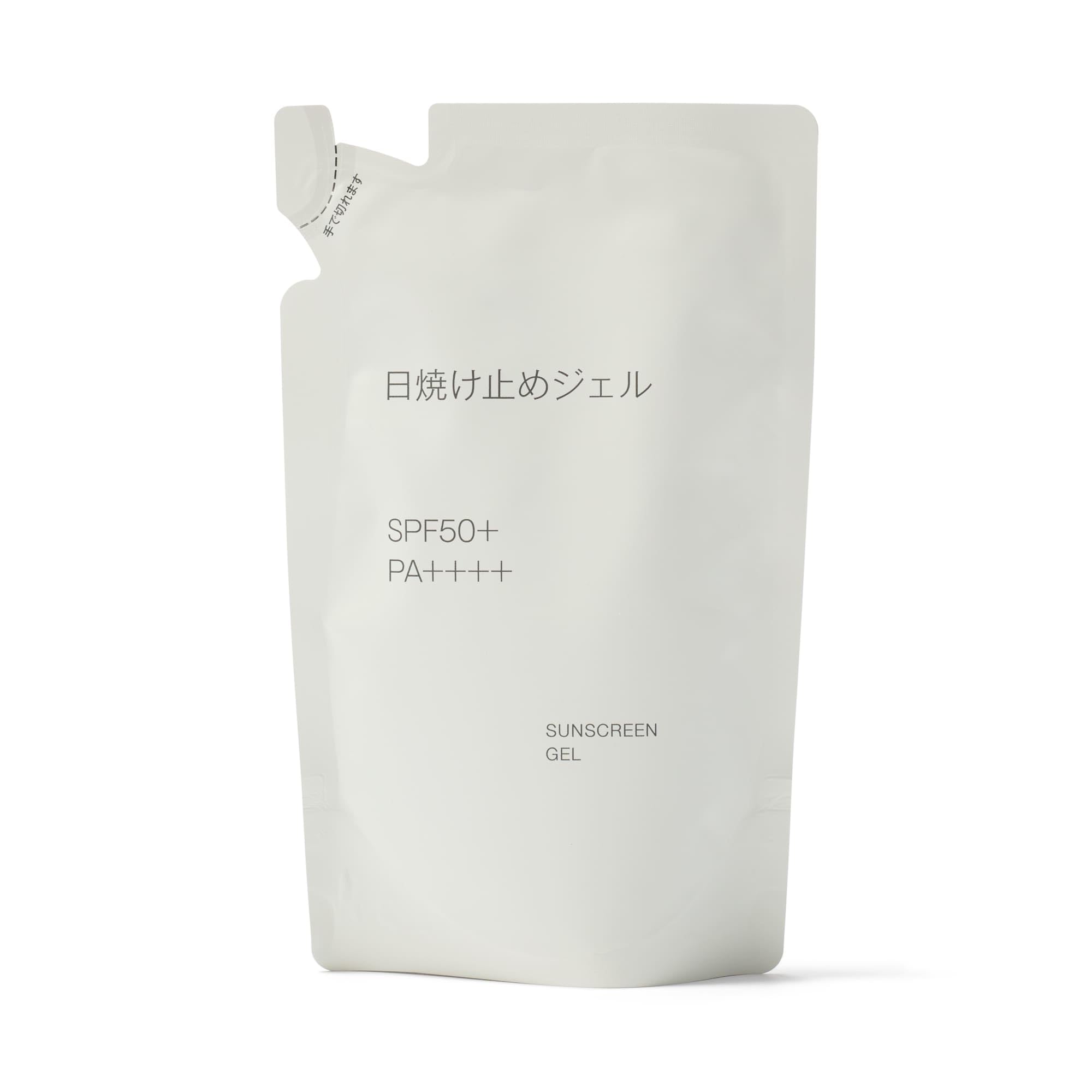 Mujirushiryouhin Sunscreen Gel SPF50 PA++++ 120mL