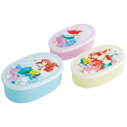 Skater Lunch Box Set with Antimicrobial Protection - Disney Ariel Design