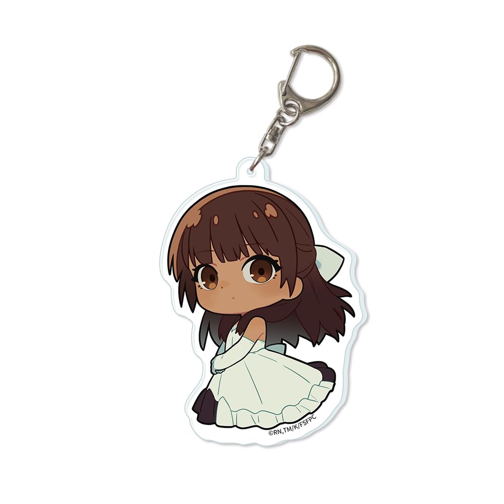 License Agent Fate/strange Fake Big Acrylic Keychain Teene Cherk
