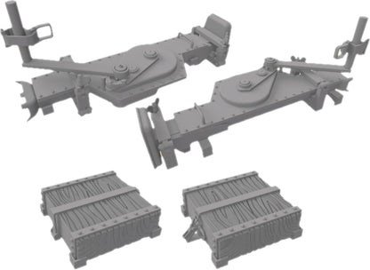 Passion Models 1/35 Tiger I 15t Jack Set 3D Printed Model Parts