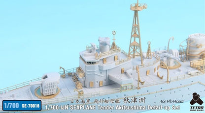 Tetra Model Works 1/700 Seires Japanese Flying Boat Carrier Model Parts