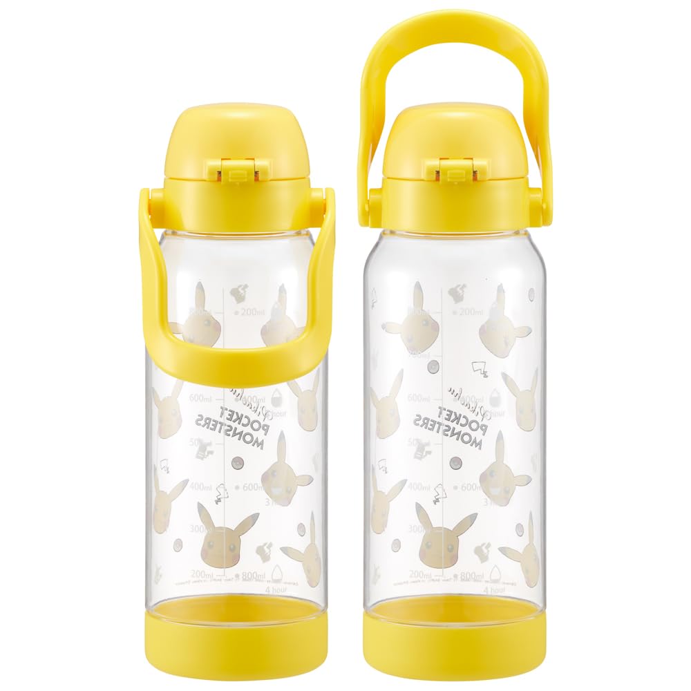 Skater Drink Marker Bottle 1L with Handle for Easy Hydration Tracking