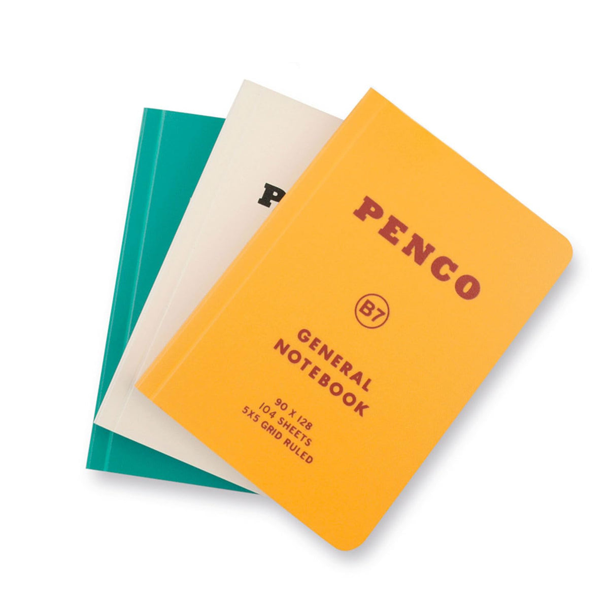 HIGHTIDE PENCO Soft PP Notebook B7 Yellow for Everyday Use