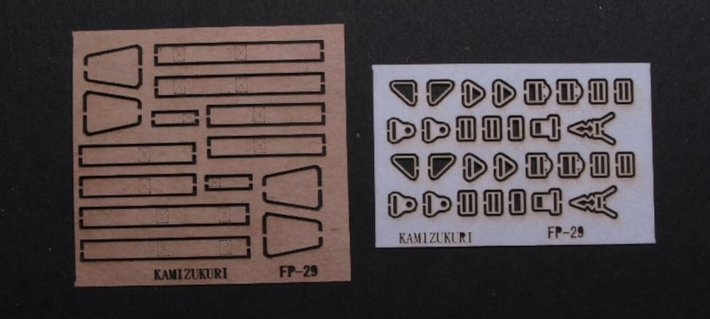 Wako 1/32 Paper Craft German Military Aircraft Seatbelt Accessory