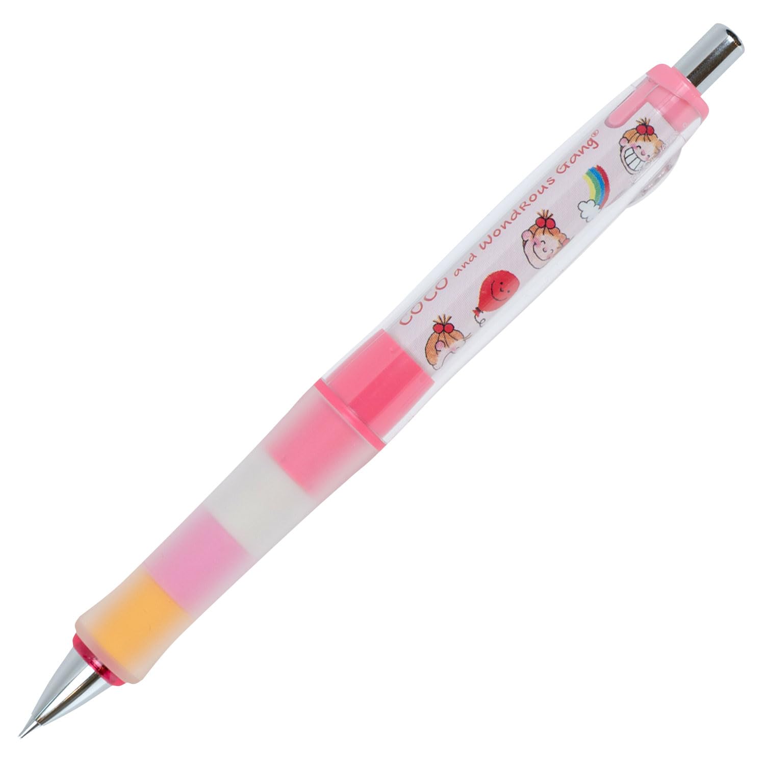 GreetingLife Sharp Pencil Grip Play Border Coco-chan Pink
