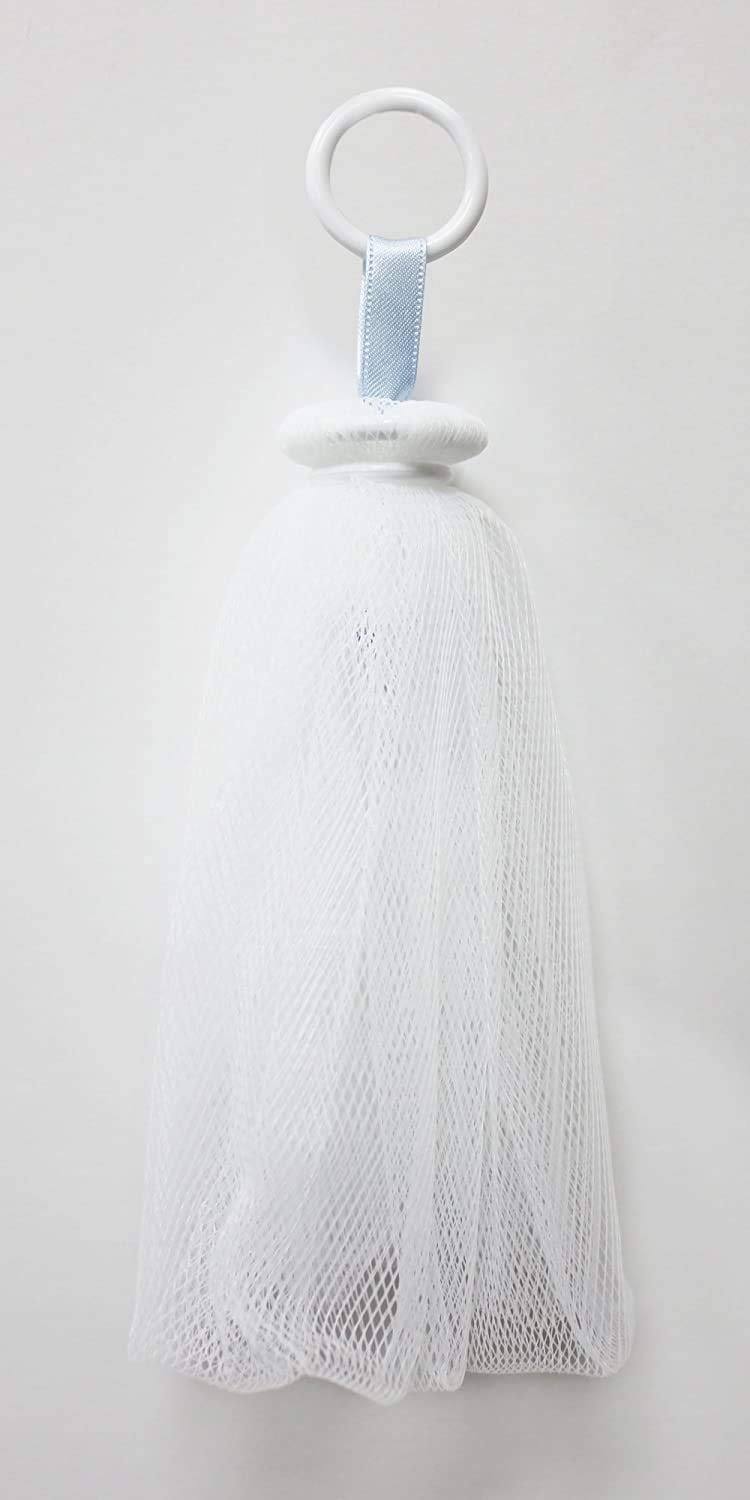 KOKUBO Mini Whipped Facial Cleansing Net with Wall Mount Ring 5x18x3.1cm