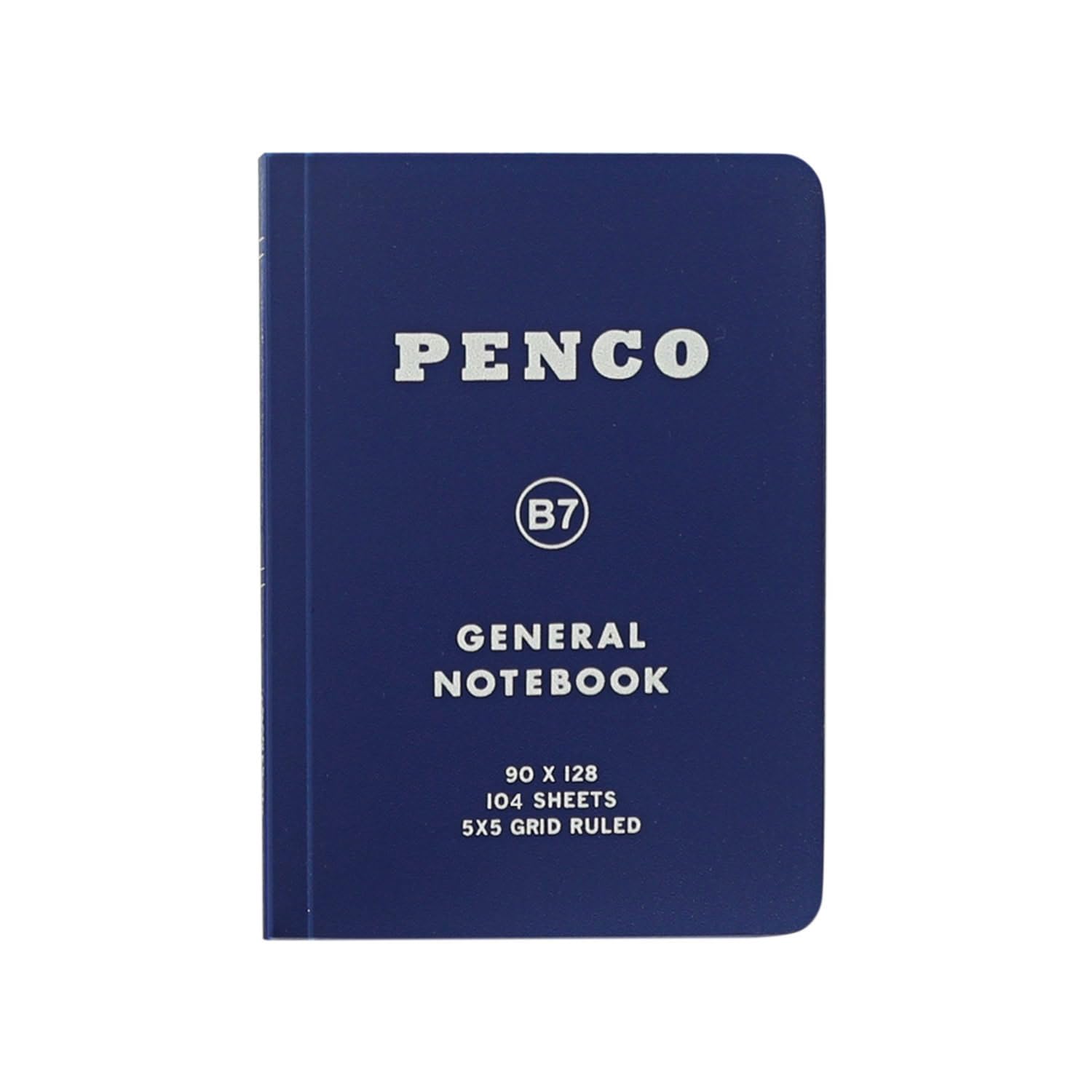 HIGHTIDE Soft PP Notebook B7 Navy Stylish and Functional Design