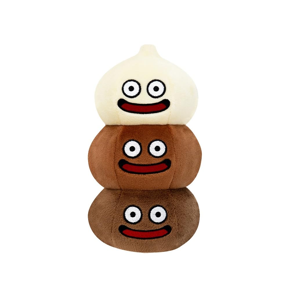 SQUARE ENIX Smile Slime Plush Toy Small Chocolate Tower