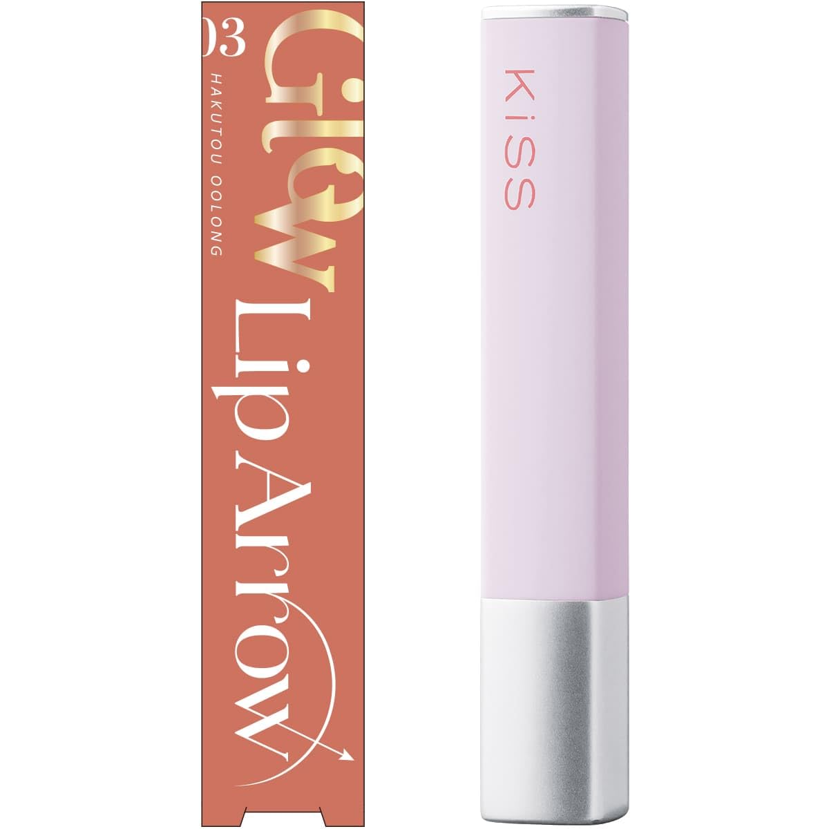 KiSS Lip Arrow Glow 03 Peach Oolong Lip Color