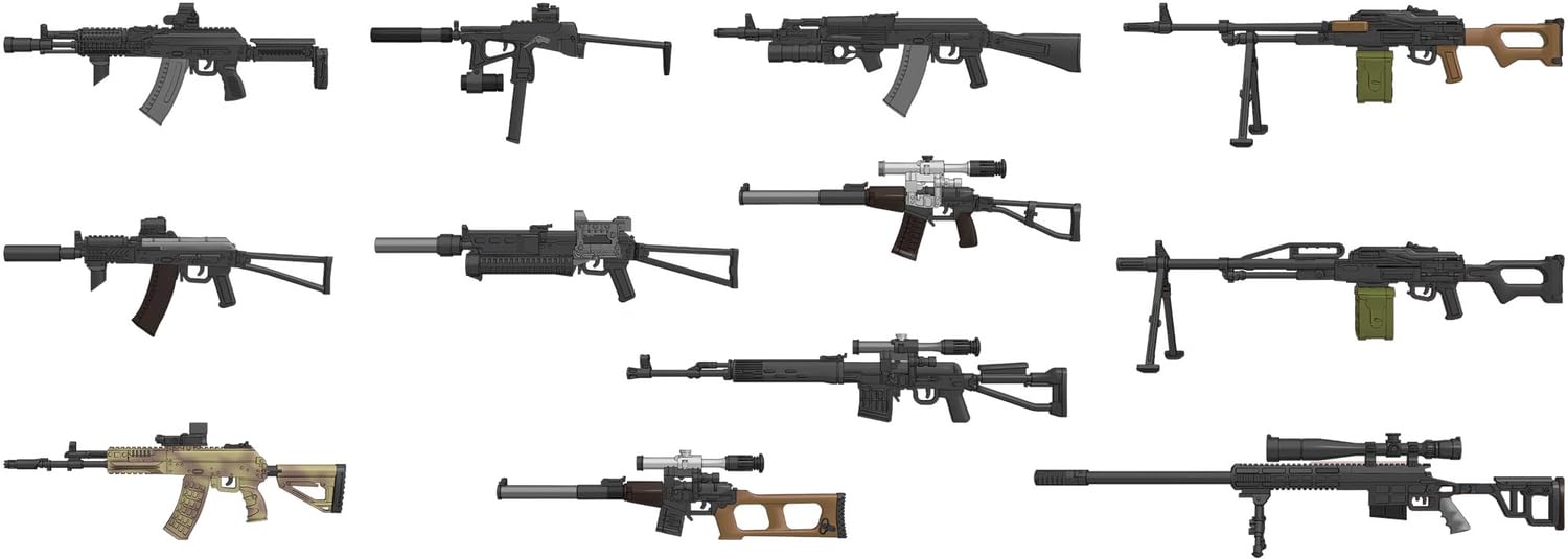 Magic Factory 1/35 Modern Russian Personal Weapons Set Model Kit