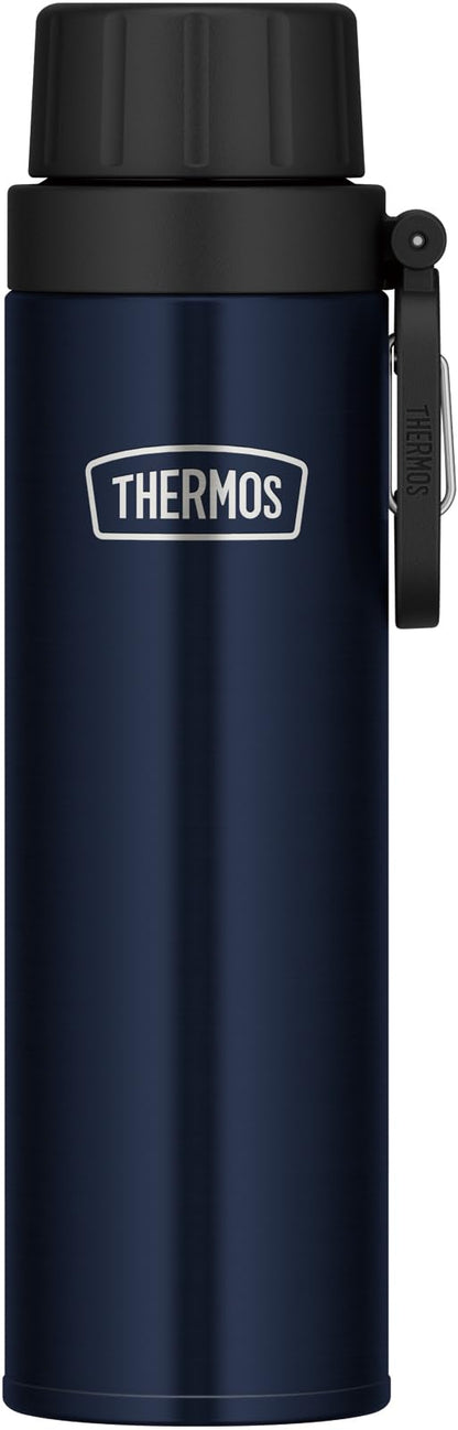 THERMOS Outdoor Series Insulated Carbonated Beverage Bottle 500ml Midnight Blue