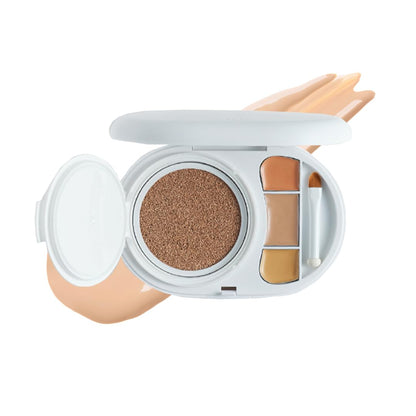 vim BEAUTY Effect Like Finish Foundation Cushion with Concealer SPF50+