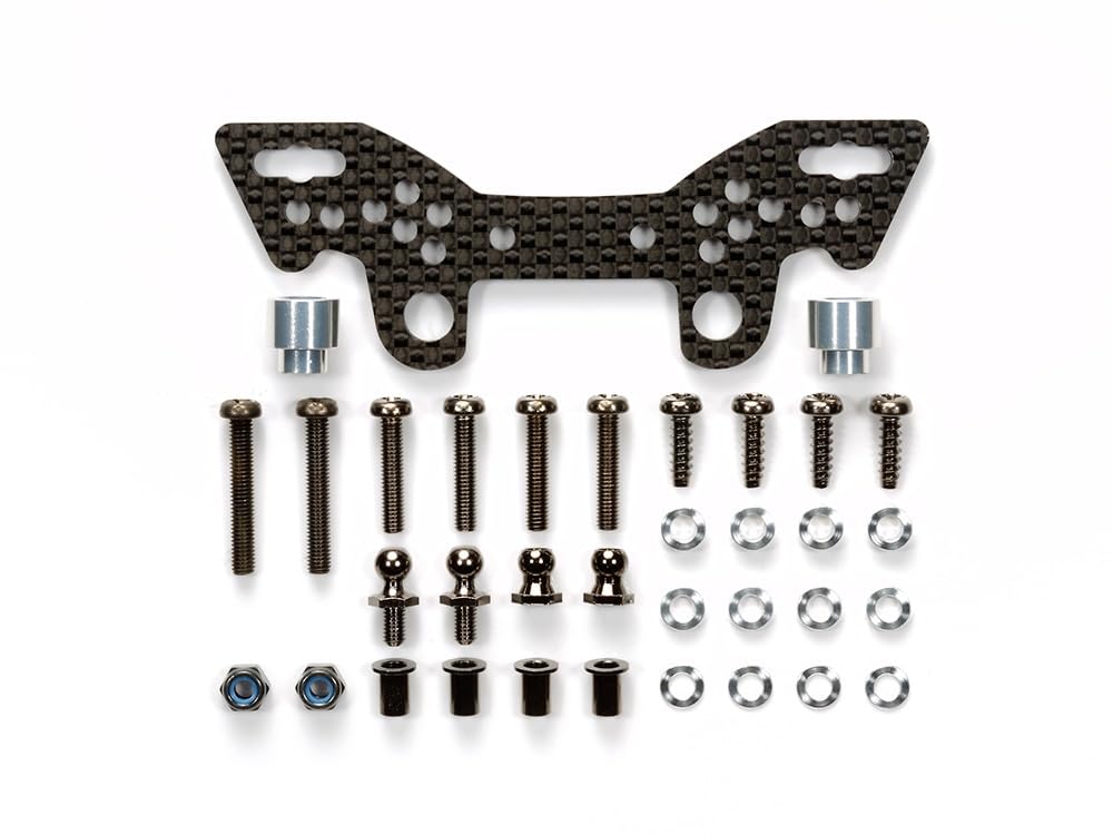 TAMIYA OP.1640 TT-02 Carbon Damper Stay Rear for Japanese Model Kits