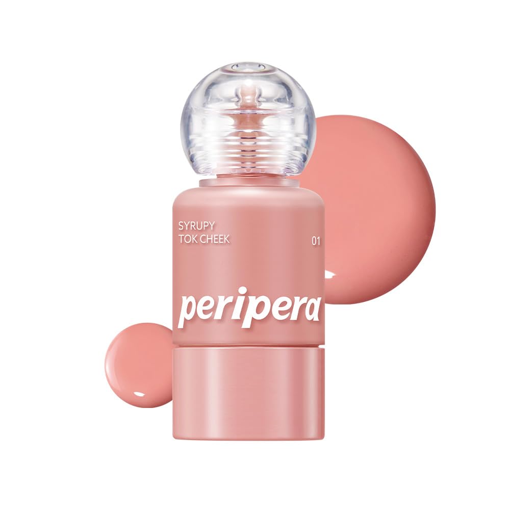 Peripera Syrupy Tok Cheek Blush Lively Peach for a Natural Flush