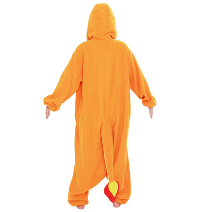 SAZAC Character Fleece Kigurumi for Pocket Monsters Charmander