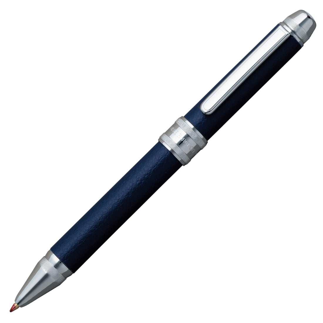 Platinum Fountain Pen Multifunctional Double Action Blue Leather Wrapped