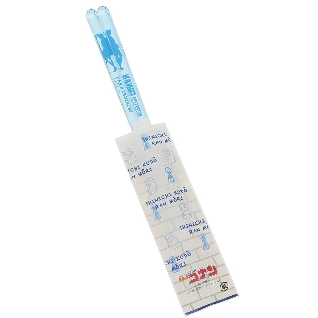 Kaneshotouki Detective Conan Shinichi &amp; Ran Clear Chopsticks Light Blue