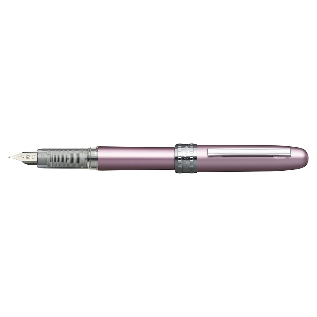 PLATINUM Plaisir Fountain Pen, Fine, Pink PGB-1000
