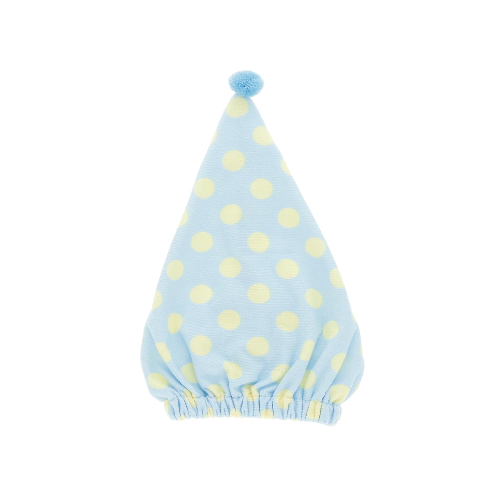 Marushin Swimming Towel Cap for Kids with Large Polka Dots