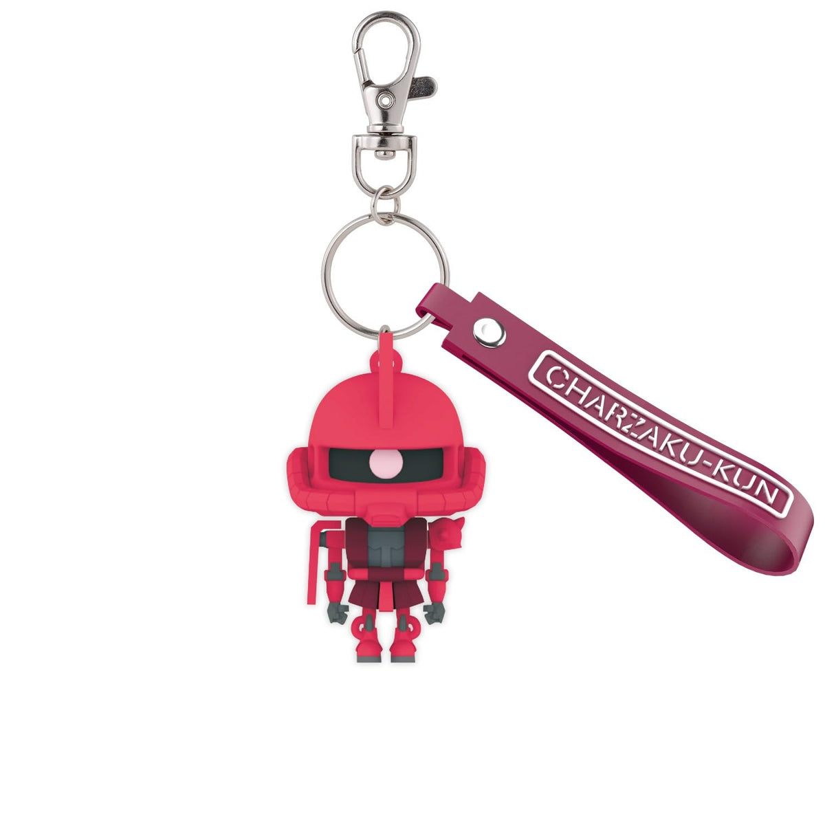 BANDAI SPIRITS Mascot Keychain Char Aznable Rubber Figure