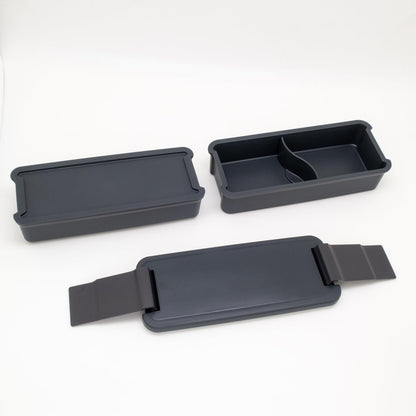OSK Comfortable Two-Tier Lunch Box with Dividers 340ml and 310ml
