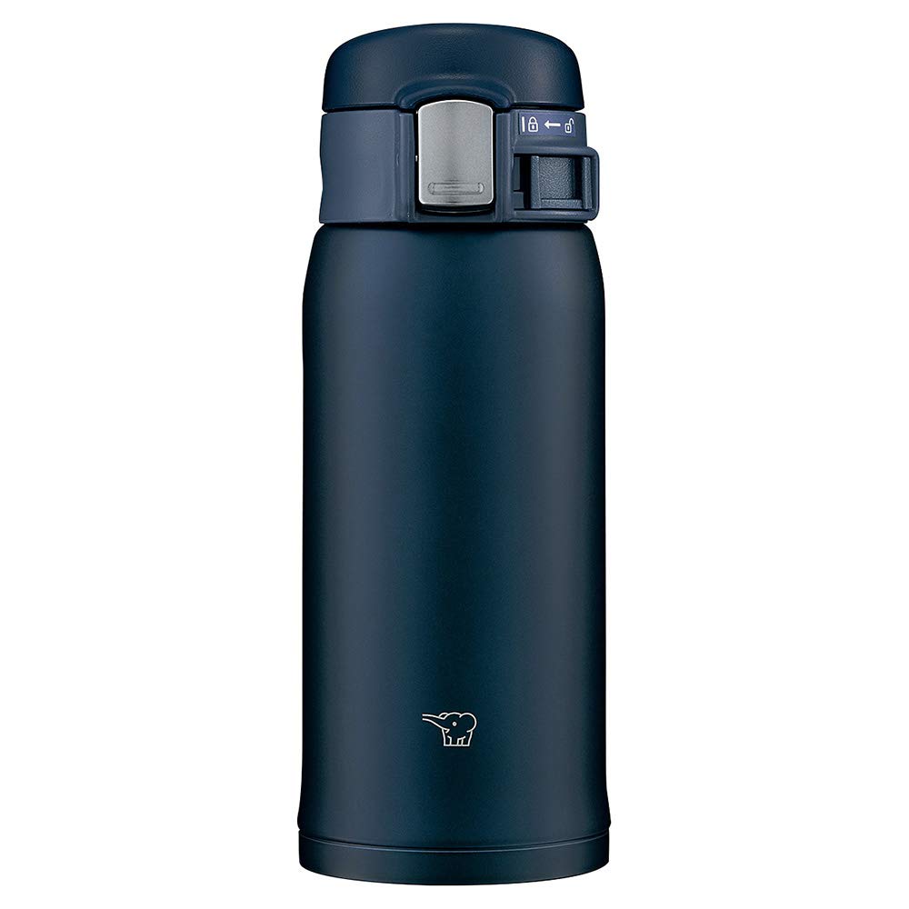 ZOJIRUSHI Stainless Steel Mug 360ml One-Touch Design for Hot and Cold Beverages