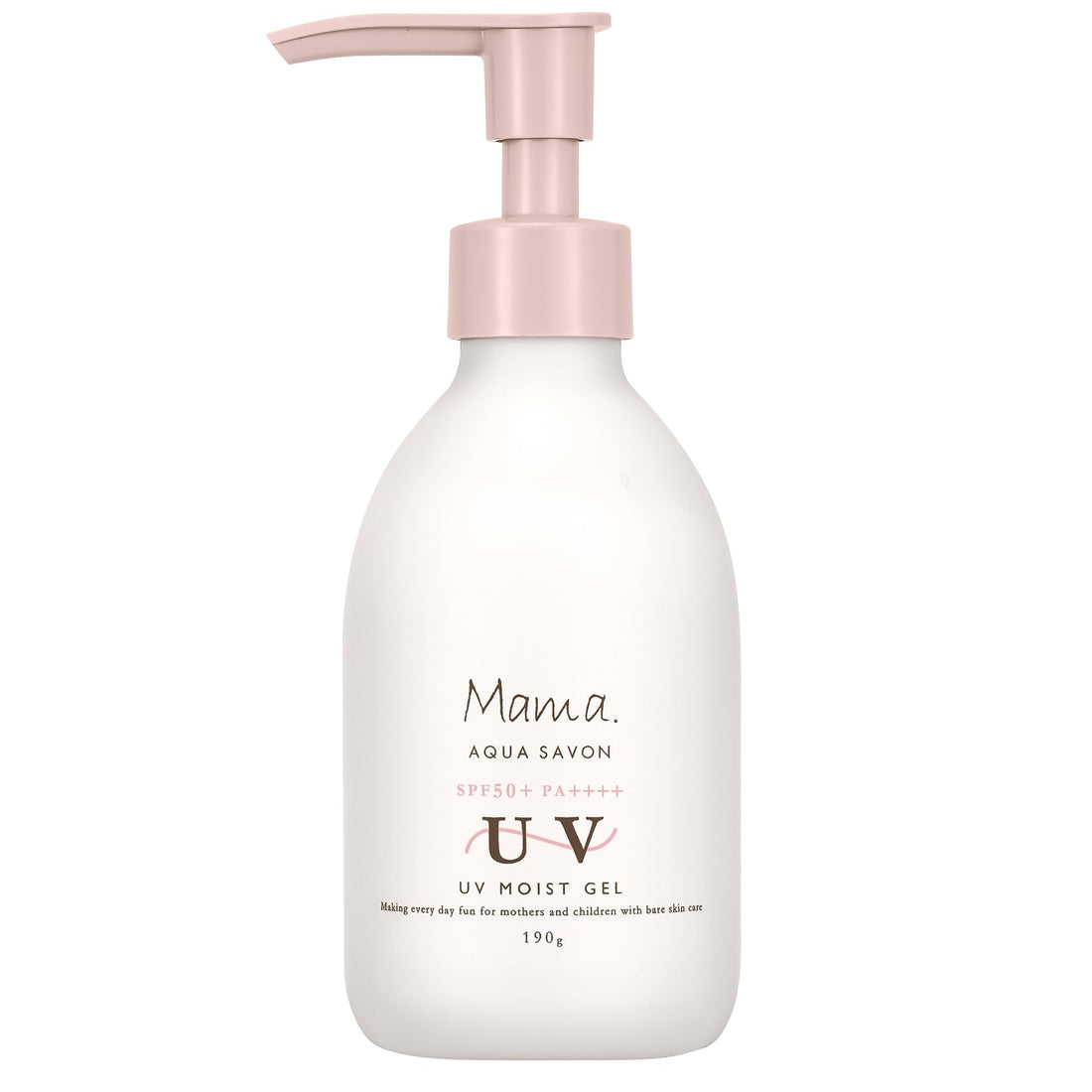 AQUA SAVON UV Moist Gel Flower Aroma 190g - Japanese Skincare