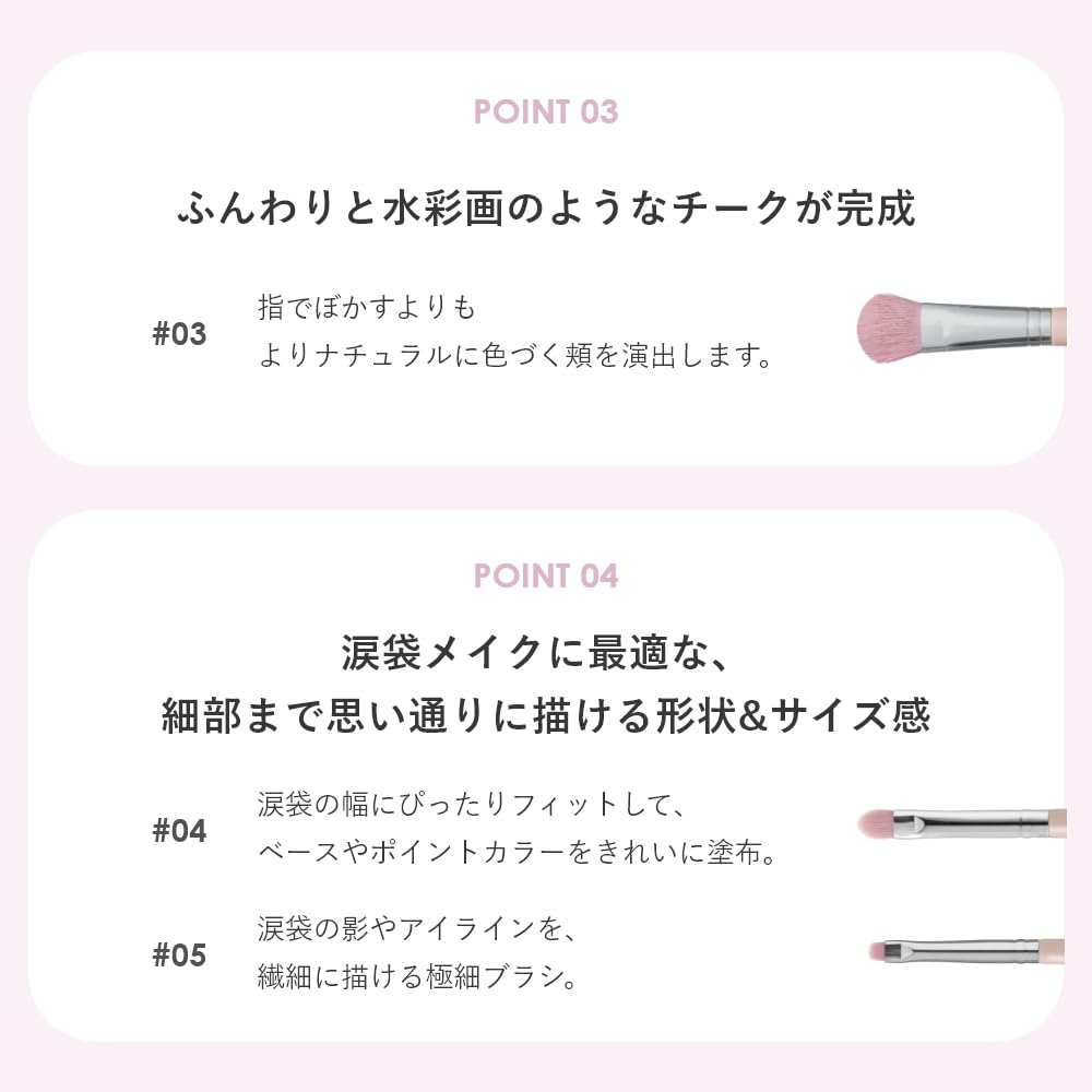 Wonjungyo Artist Touch Brush 01 Concealer Brush for Flawless Coverage