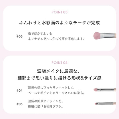 Wonjungyo Artist Touch Brush 01 Concealer Brush for Flawless Coverage