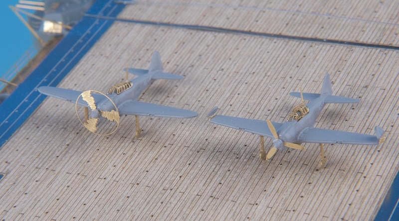 Tetra Model 1/350 Aircraft Carrier Model Parts for Japanese Navy