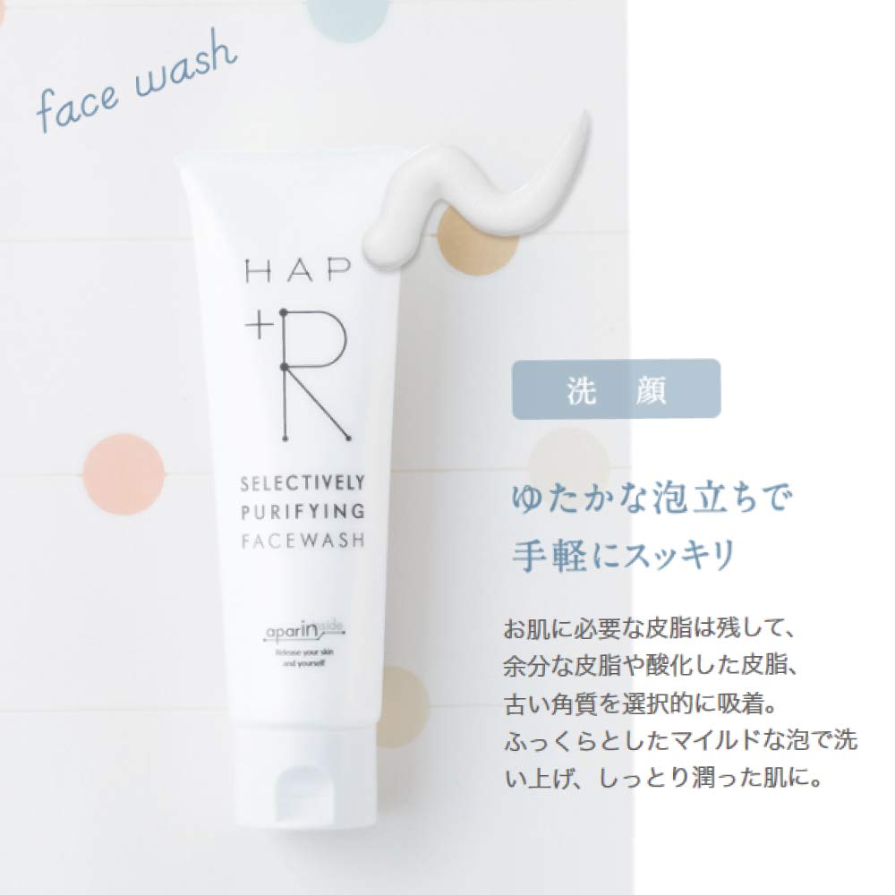 HAP+R Face Wash 120g Gentle Cleansing for Radiant Skin