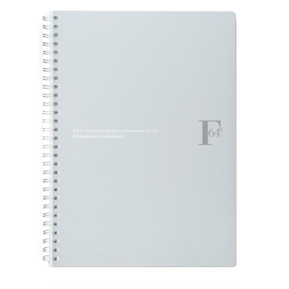 Kyokuto Ring Notebook B5 Dot Grid Silver for Everyday Use