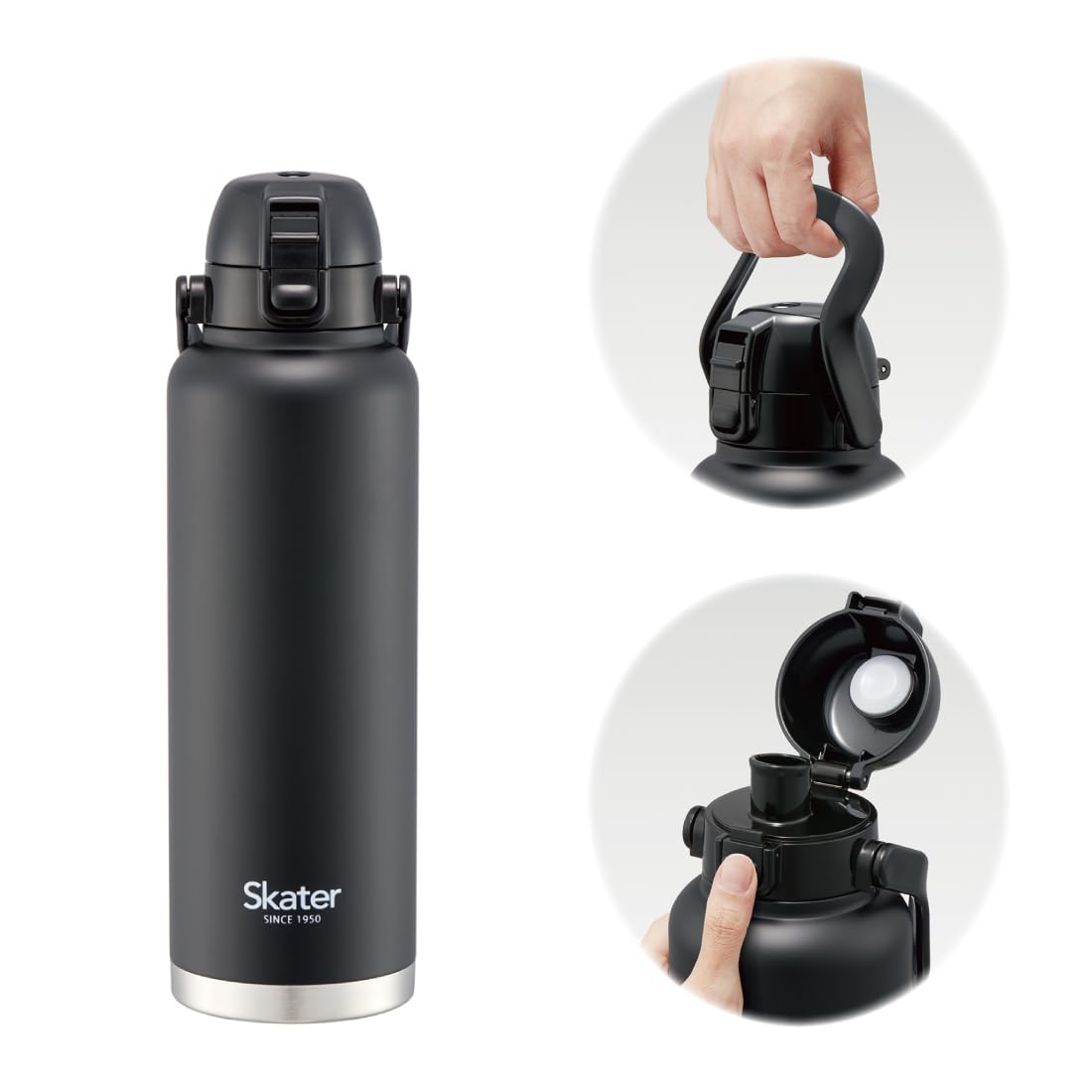 Skater Direct Bottle with Handle 1500ml for Everyday Hydration