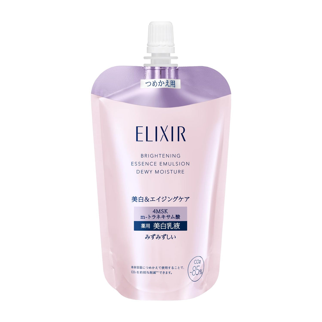 ELIXIR Brightening Emulsion Refill 110ml for Radiant Skin