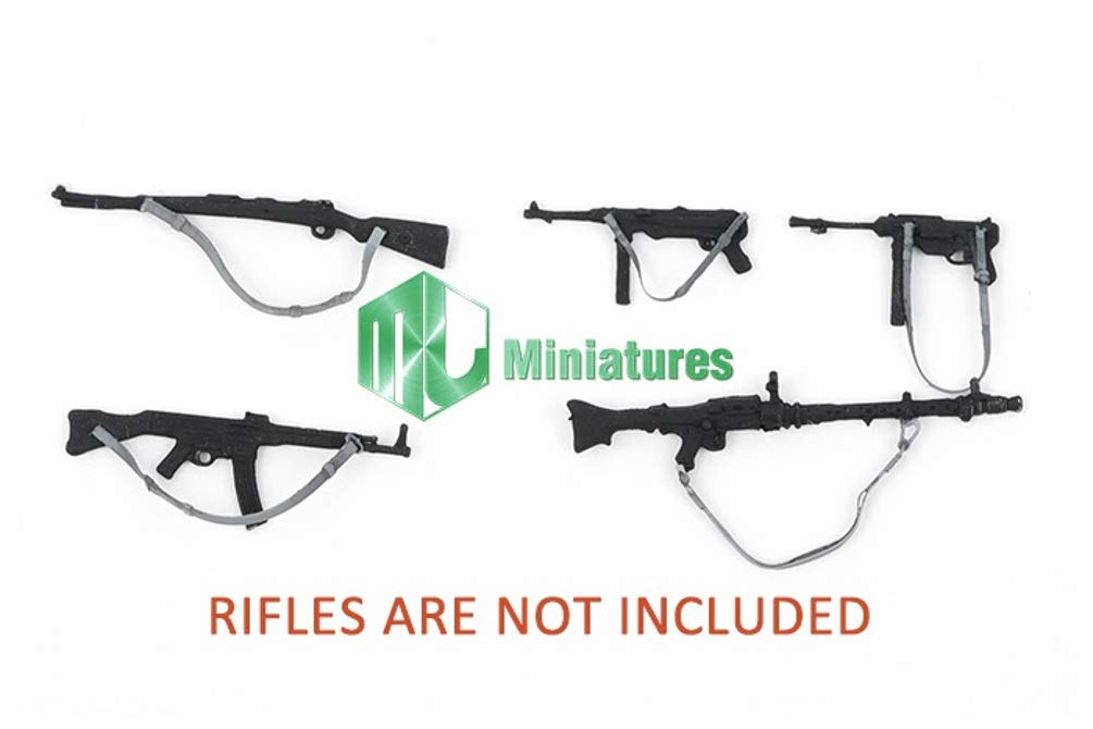MJ Miniatures 1/35 WWII German Small Arms Sling Set Model Kit Parts